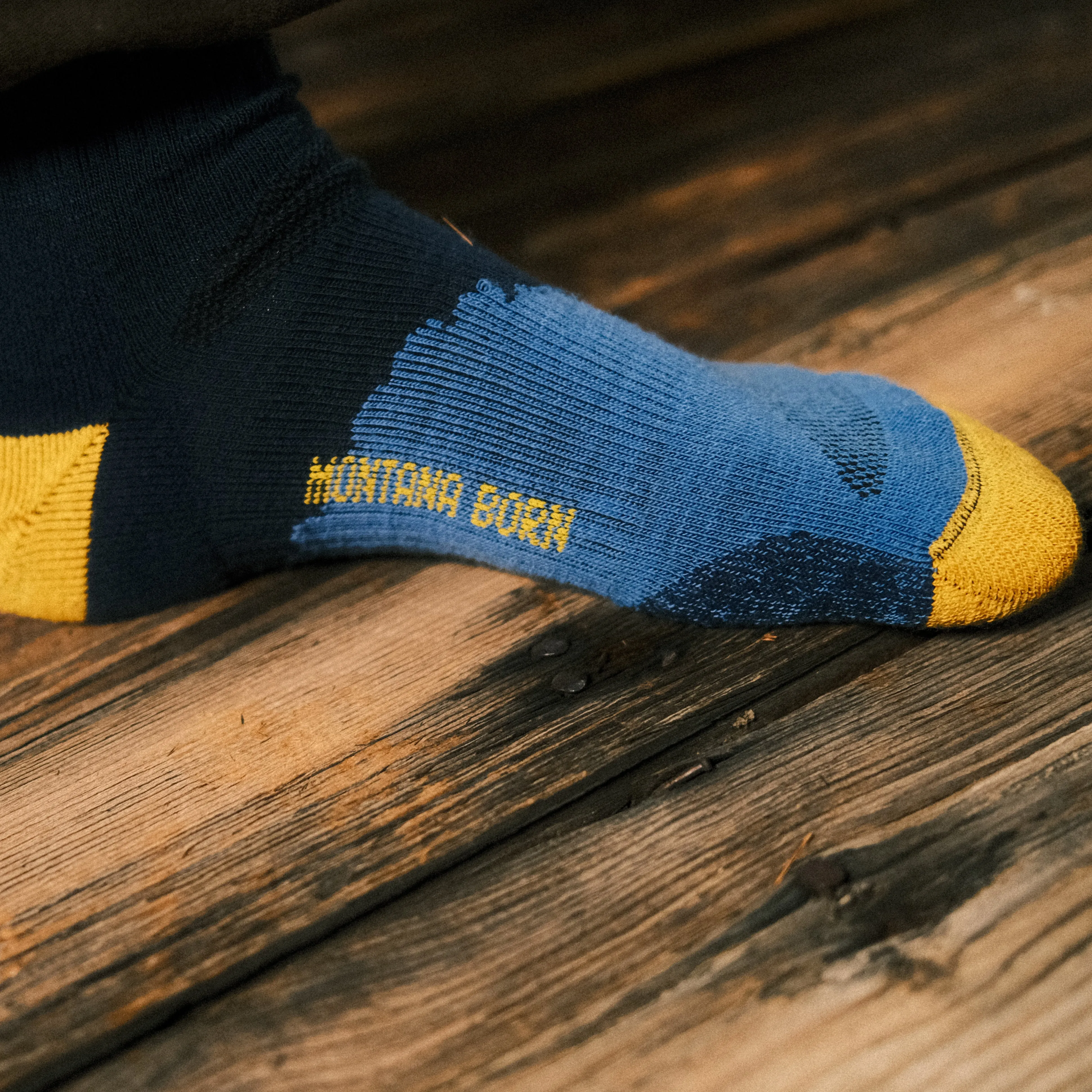 Lightweight Ram Horns Crew Sock