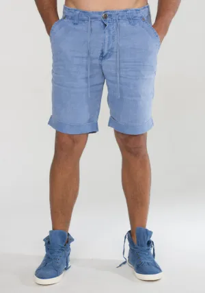 Linen Shorts With Drawstring