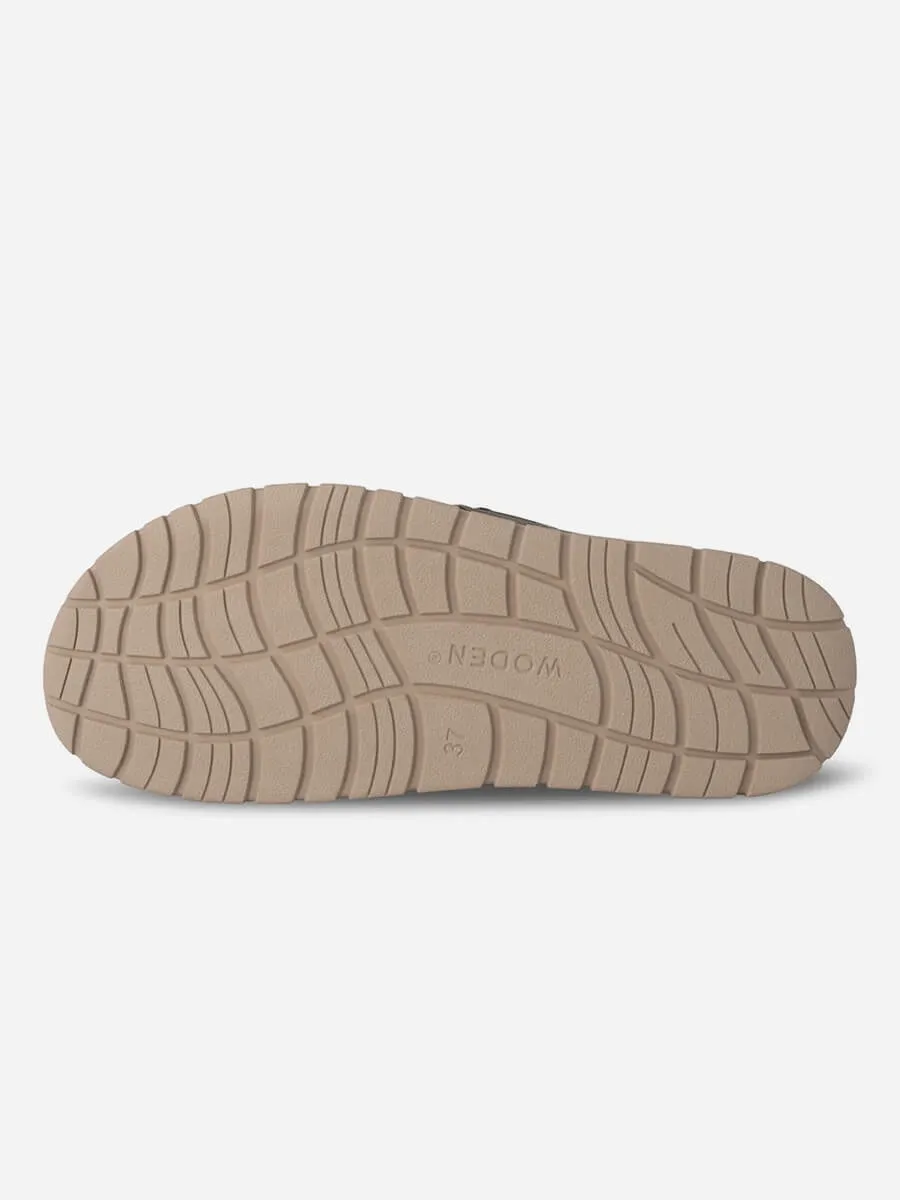 Lisa Leather Sliders