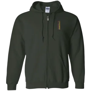 Lithuania - Men/Women Unisex Comfort Full-Zip Hoodie