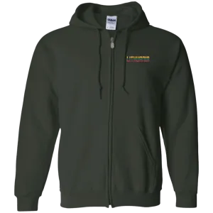 Lithuania - Men/Women Unisex Comfort Full-Zip Hoodie