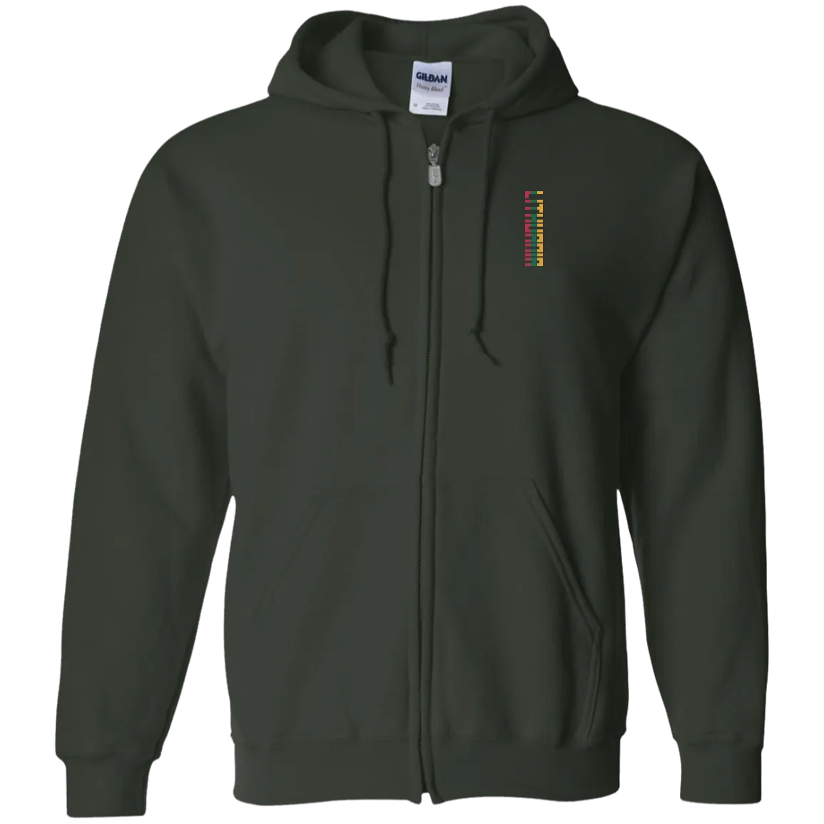 Lithuania - Men/Women Unisex Comfort Full-Zip Hoodie