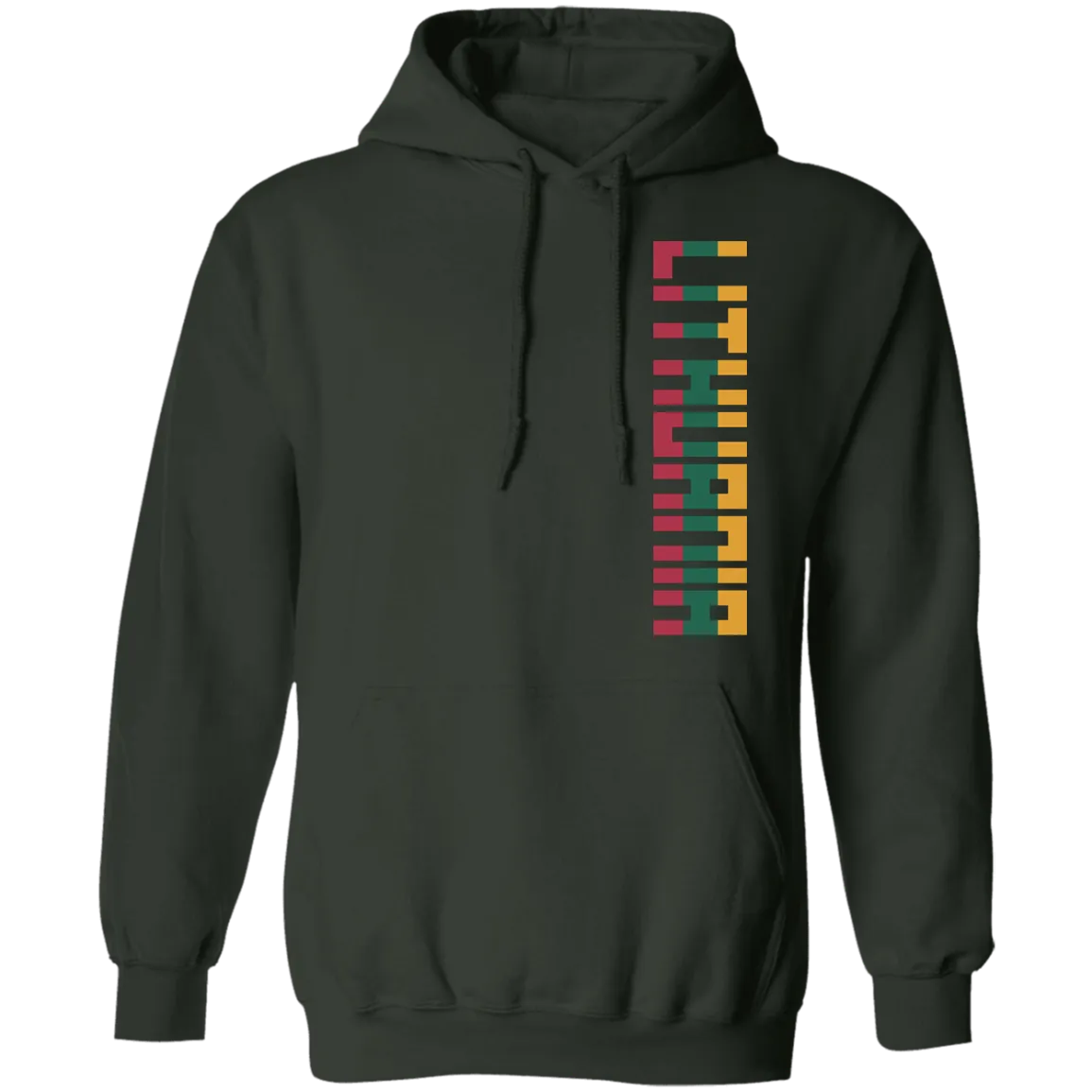 Lithuania - Men/Women Unisex Comfort Pullover Hoodie