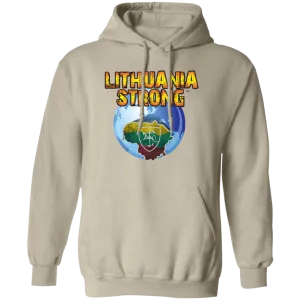 Lithuania Strong - Men/Women Unisex Comfort Pullover Hoodie