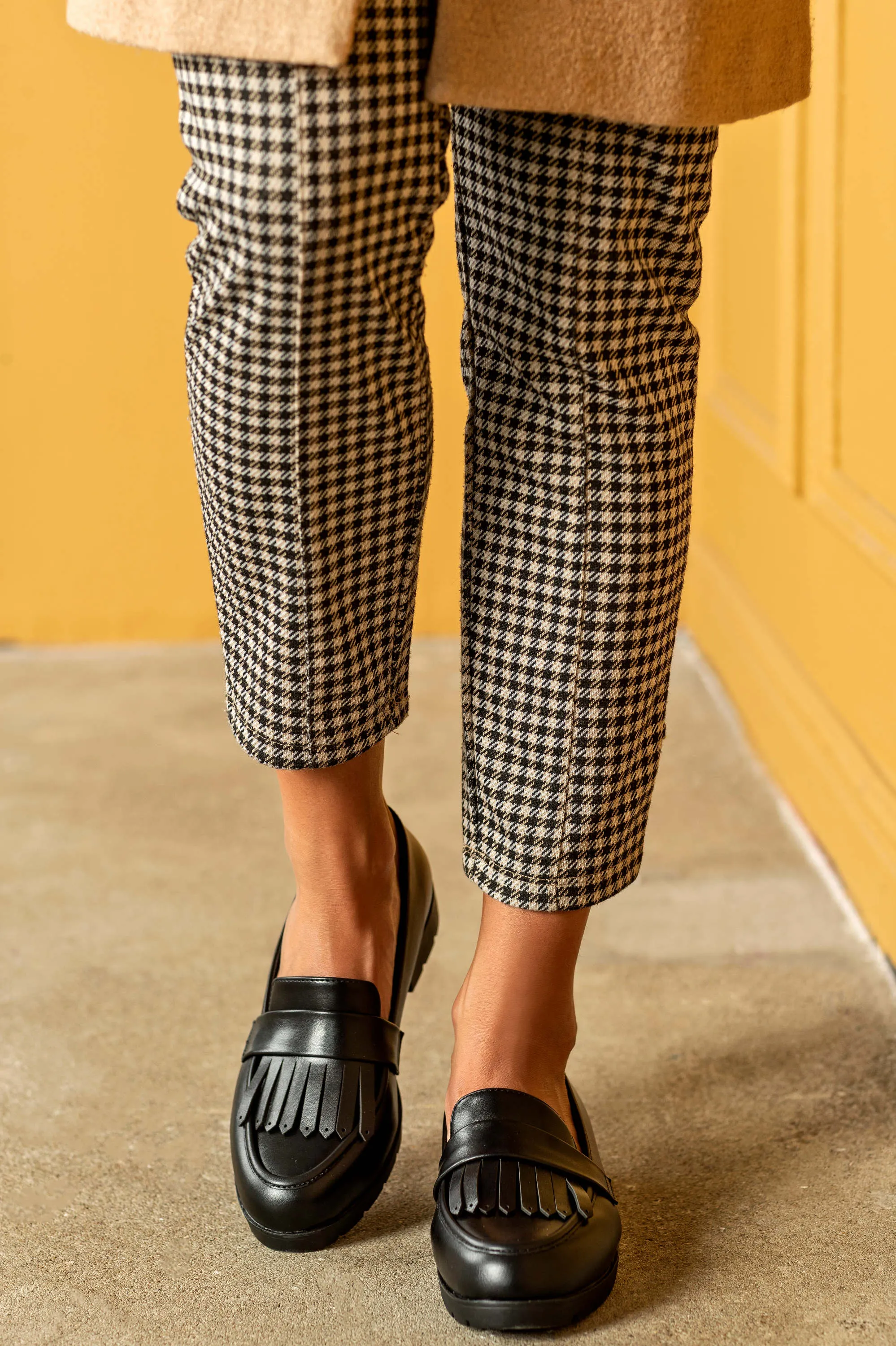 Loafers with fringe detail