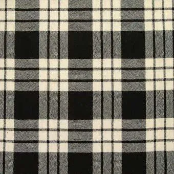 MacFarlane Black&White Ancient Tartan Neck Tie