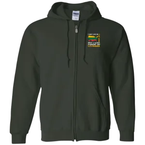 Made in Lithuania - Men/Women Unisex Comfort Full-Zip Hoodie