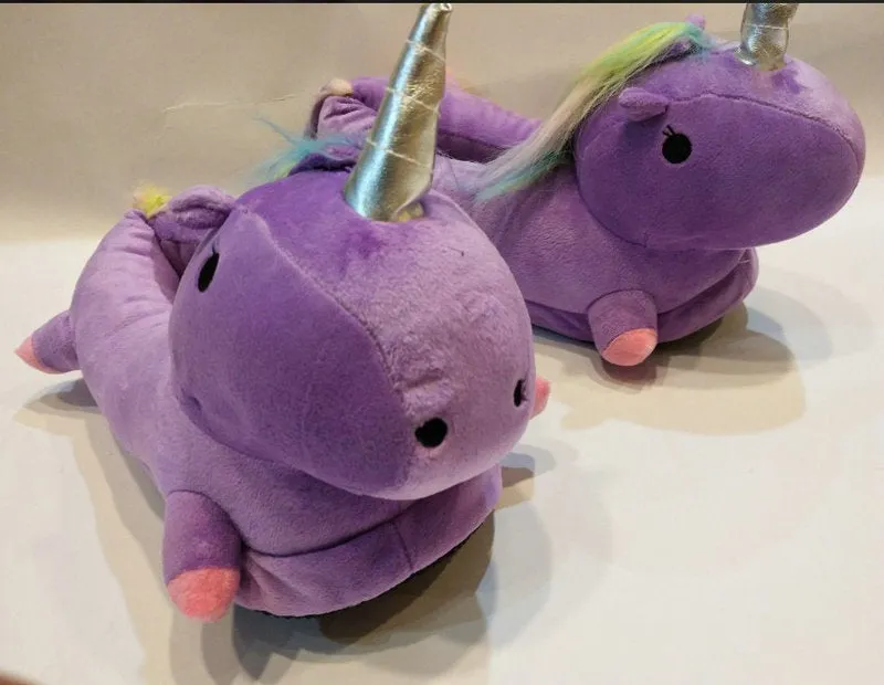 Magical Lighted Unicorn Slipper