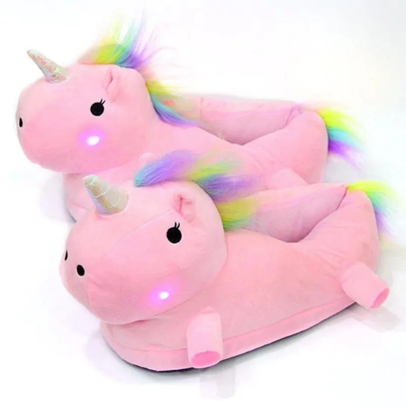 Magical Lighted Unicorn Slipper