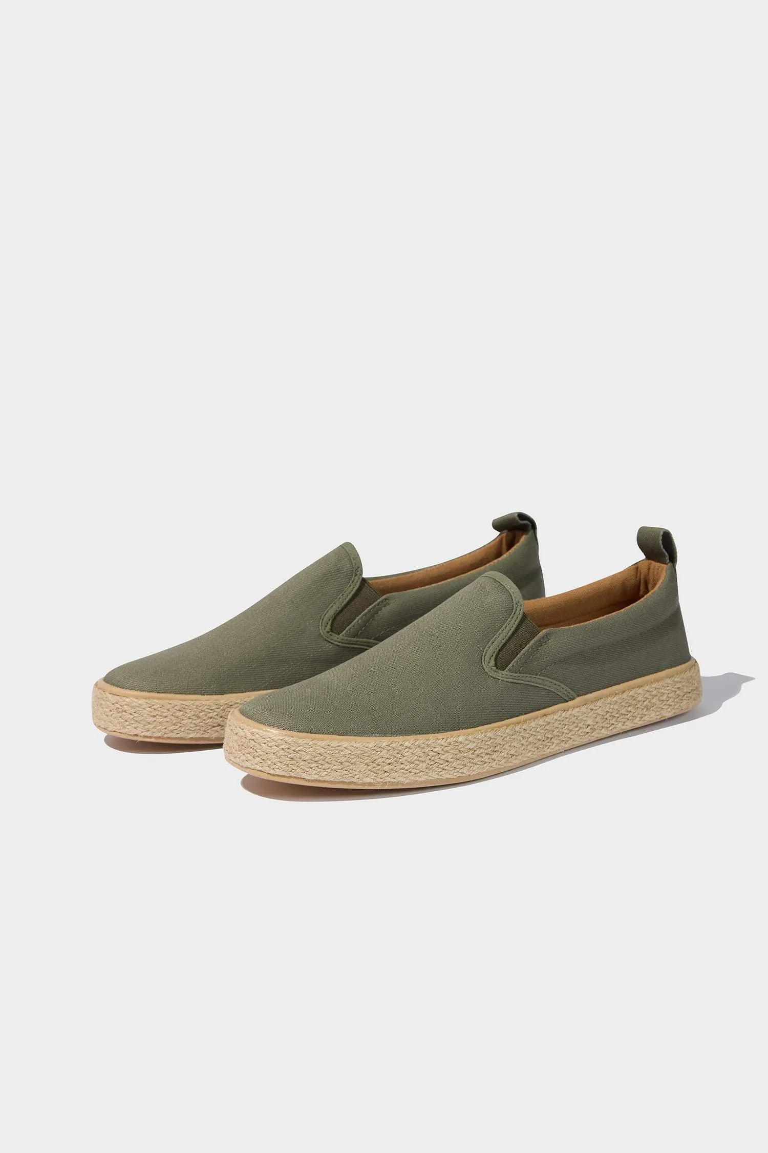 Man Flat Sole Espadrille Shoes
