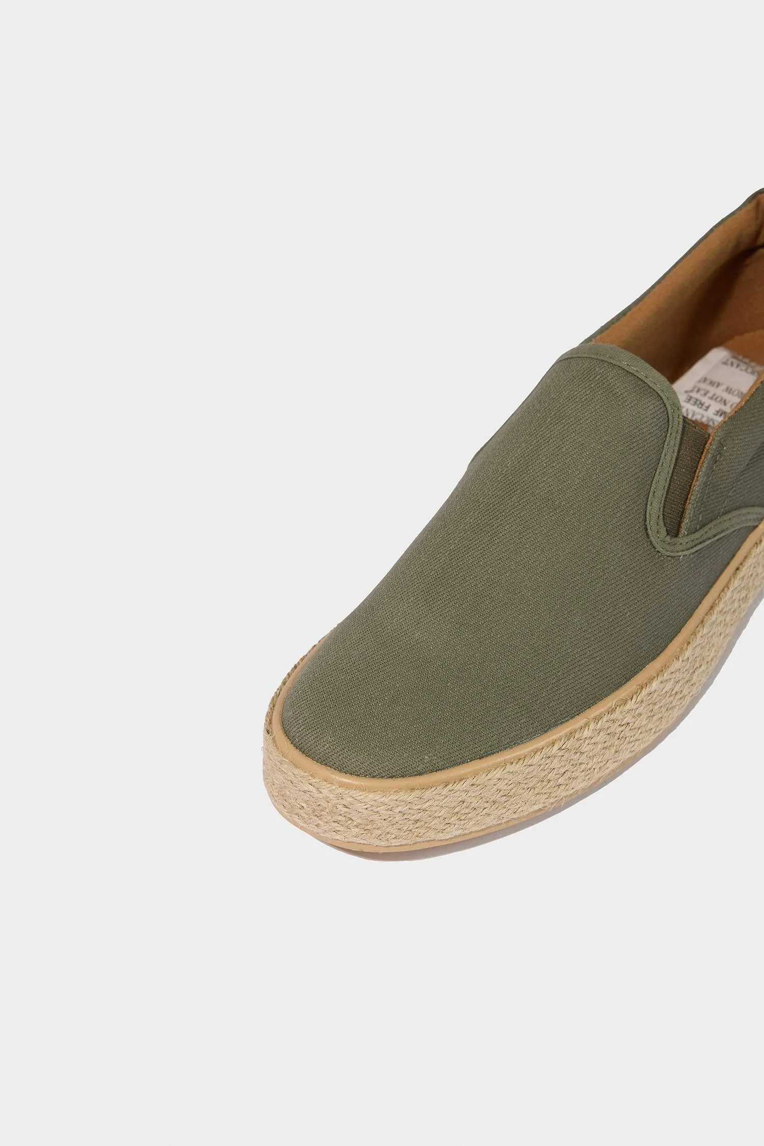 Man Flat Sole Espadrille Shoes