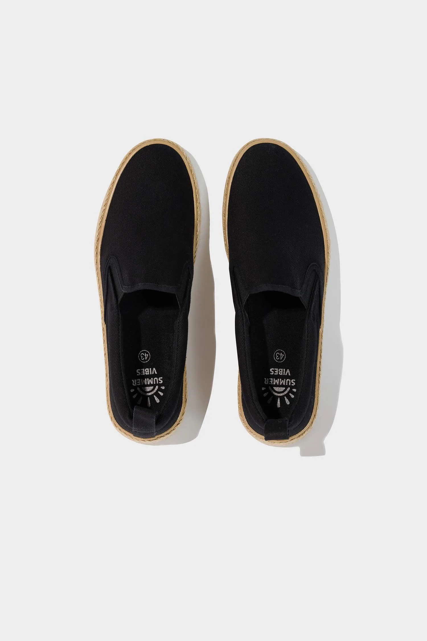 Man Flat Sole Espadrille Shoes