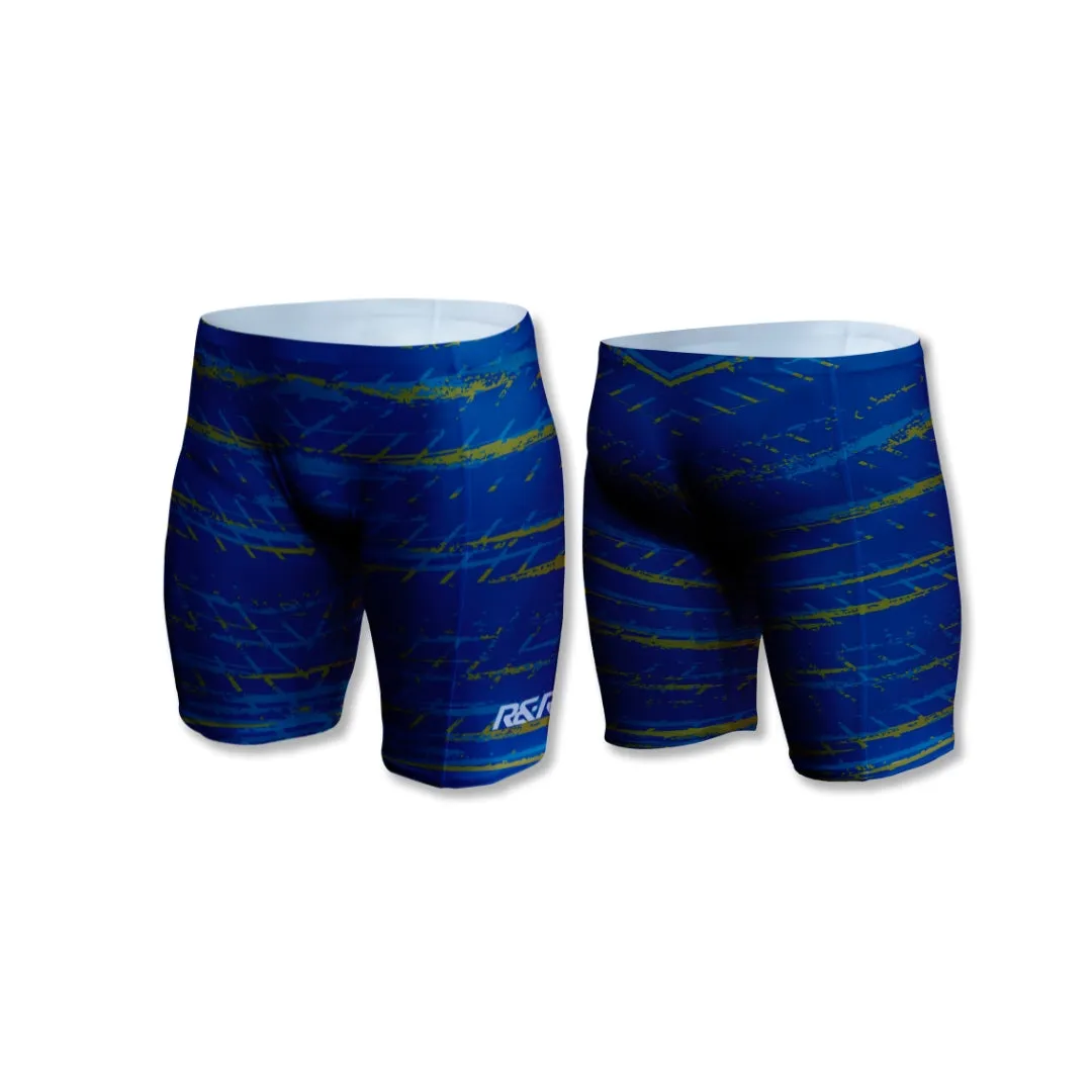 Maritime Mosaic Men's Swim Jammer Swimsuit