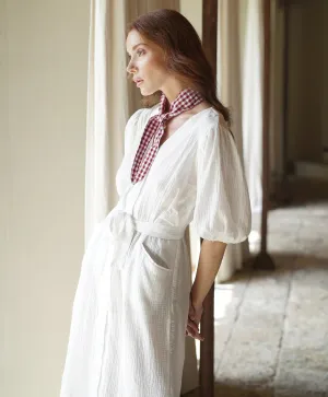 Meghan Crinkle Midi Dress