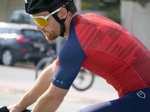 Men's Action Stage2 Jersey - Burnt Orange