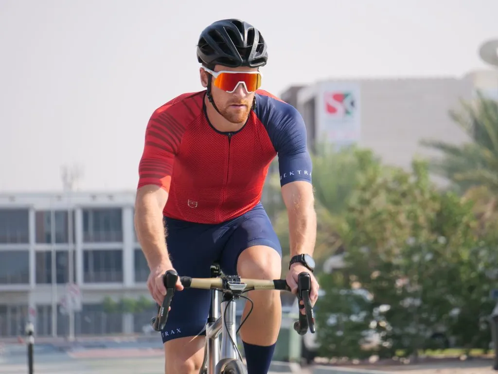 Men's Action Stage2 Jersey - Burnt Orange