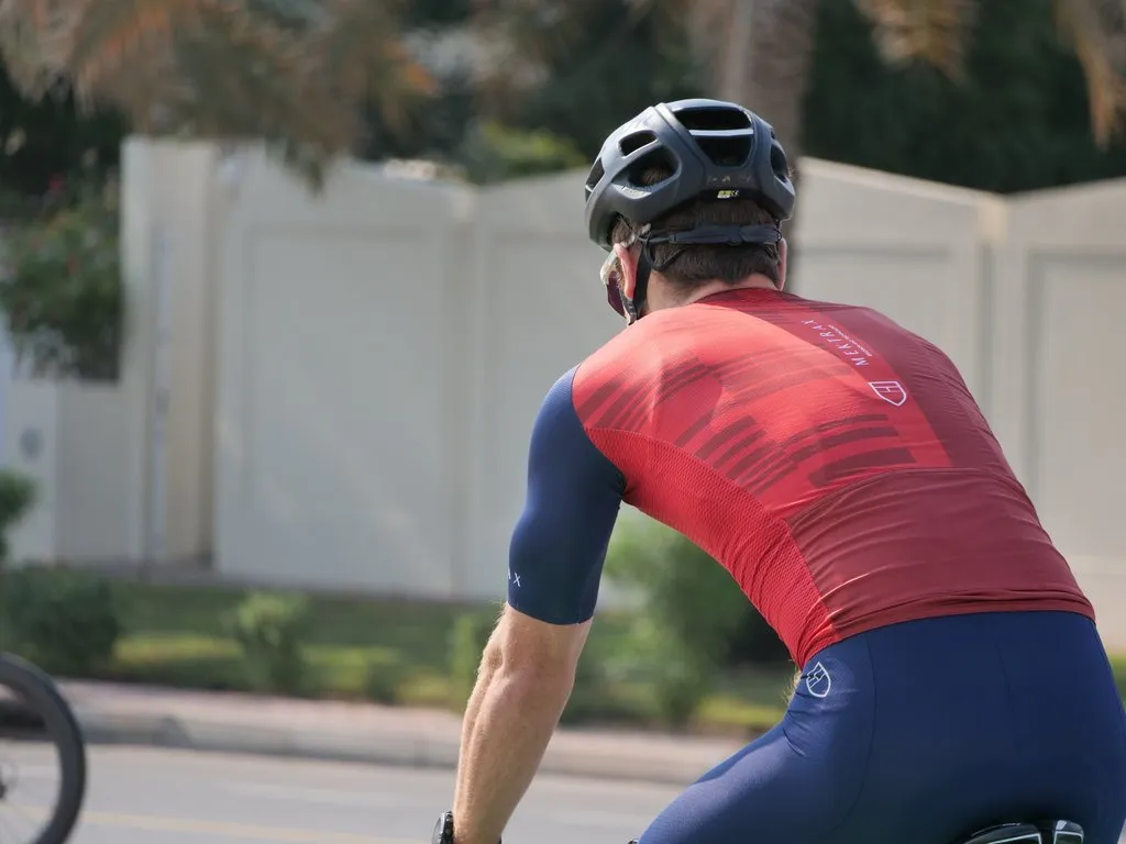 Men's Action Stage2 Jersey - Burnt Orange