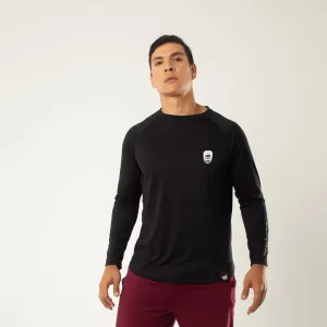 Men's Athletic Black Long Sleeve