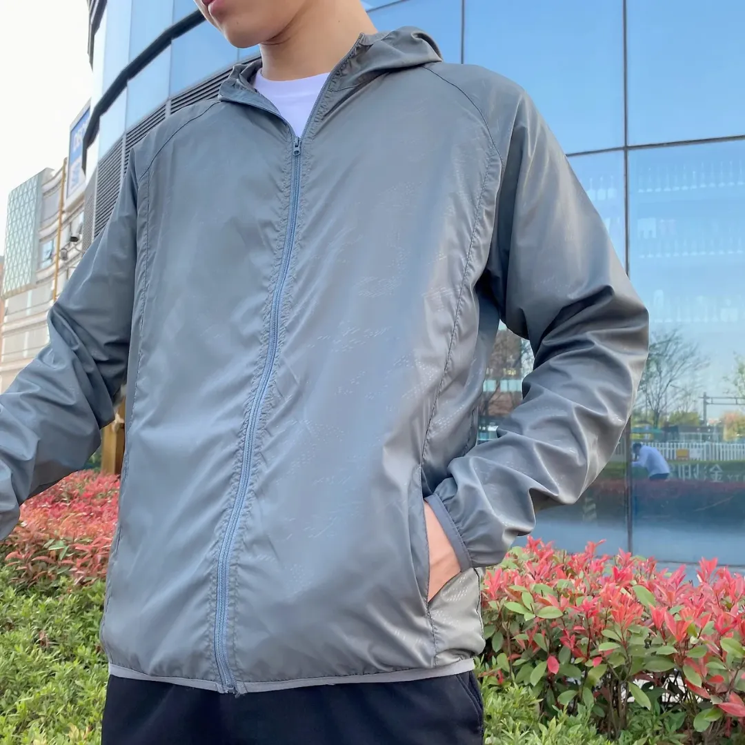 Men's Casual Zip Up Windbreaker Jacket | Lightweight