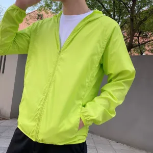 Men's Casual Zip Up Windbreaker Jacket | Lightweight