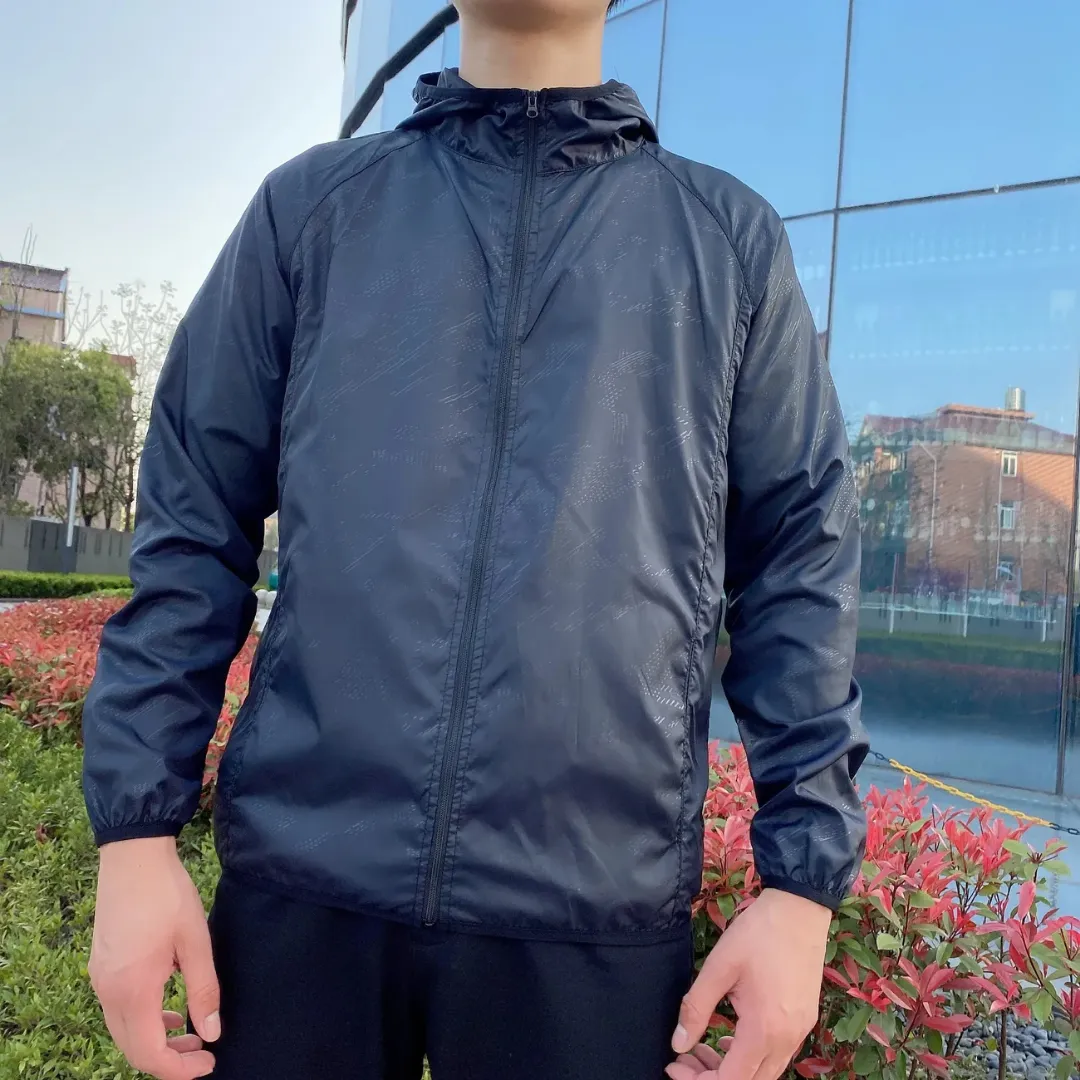 Men's Casual Zip Up Windbreaker Jacket | Lightweight
