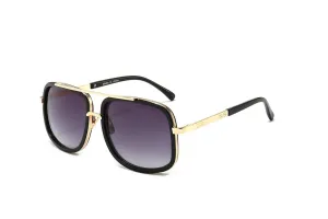 Men's Classic Fashion Rectangle Aviation Sunglasses