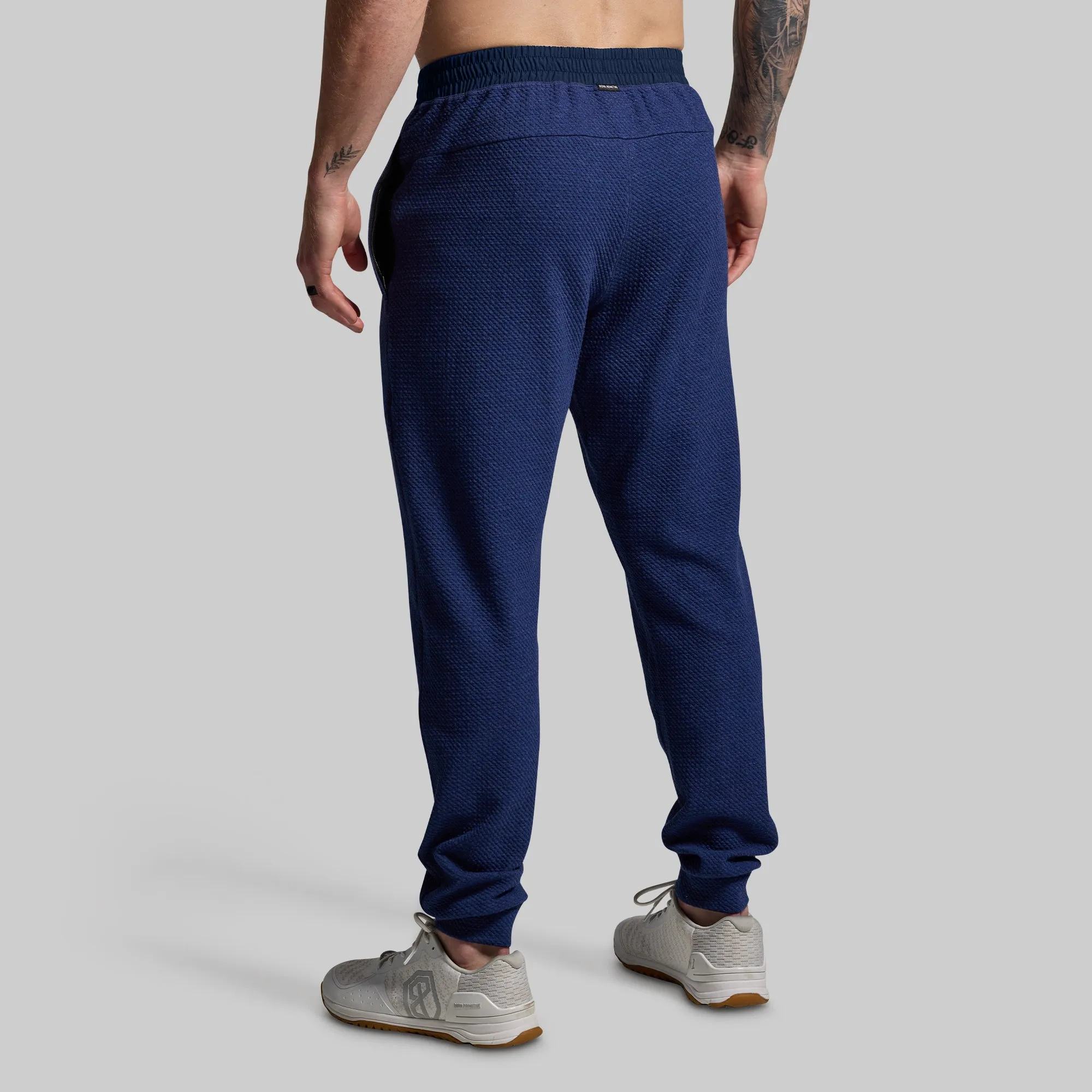 Men's Cloud Jogger Set (Heather Midnight Blue)