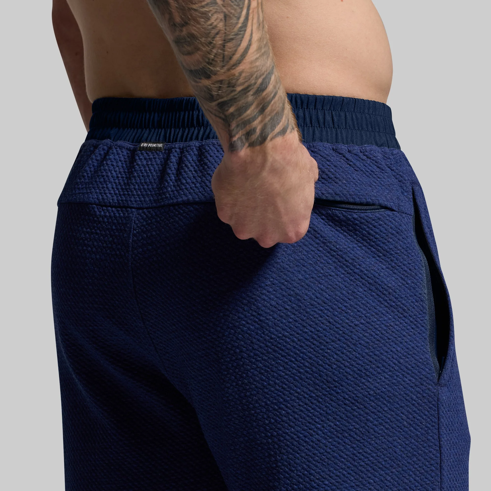 Men's Cloud Jogger Set (Heather Midnight Blue)