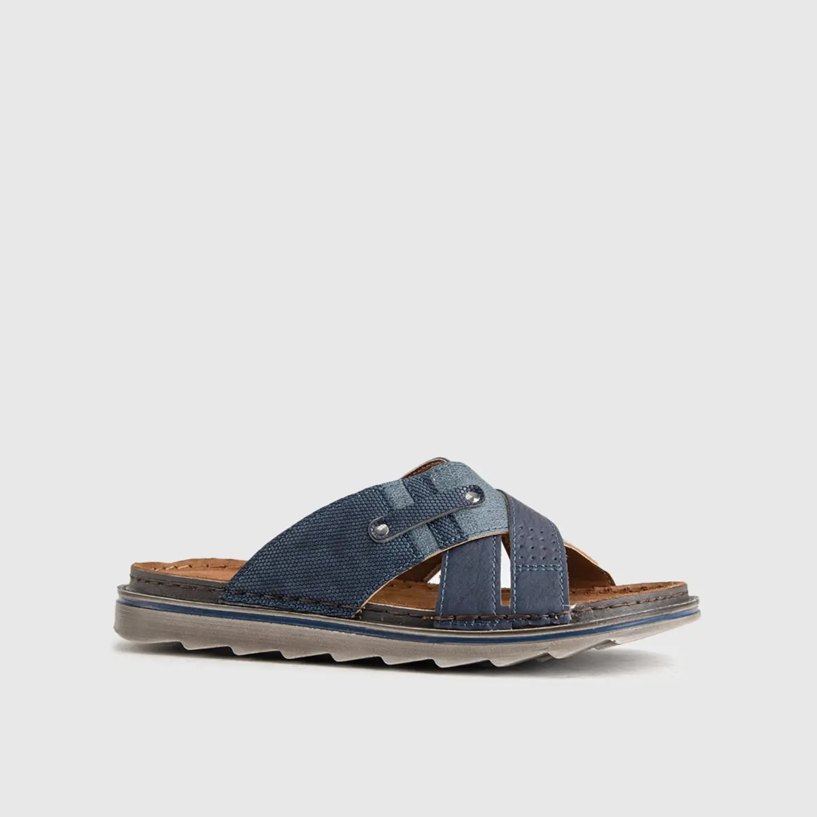 Mens Comfort Sandal BO001 Blue