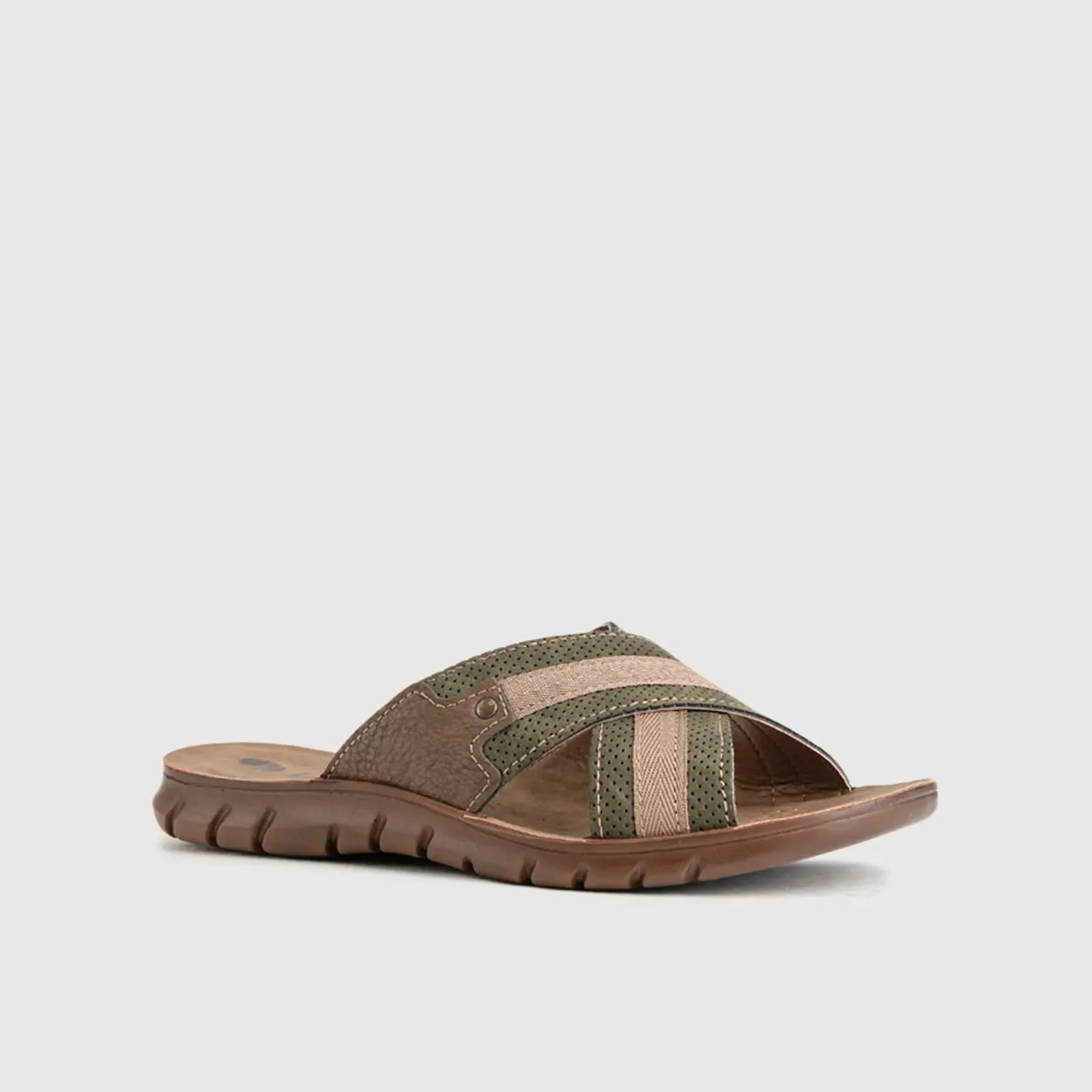 Mens Comfort Sandal FN034 Brown