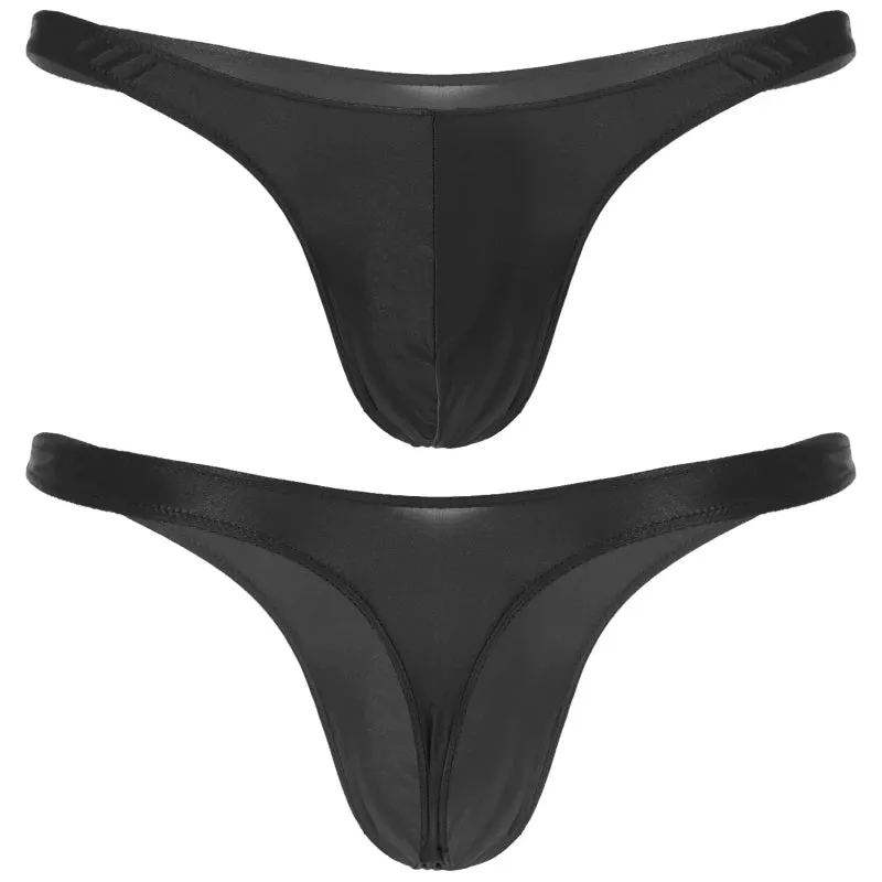 Men's Glossy Thong