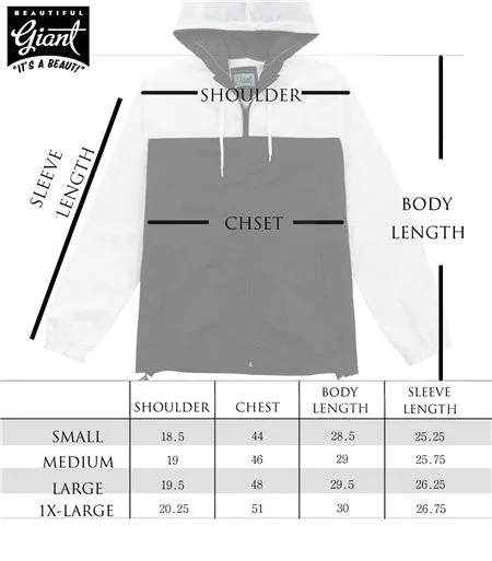 Men's  Hooded  Lightweight  Windbreaker
