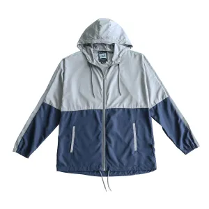 Men's  Hooded  Lightweight  Windbreaker
