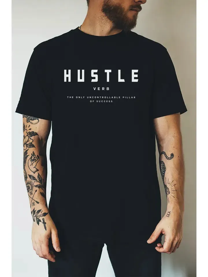 Men's Hustle Uncontrollable Verb Tee Shirts