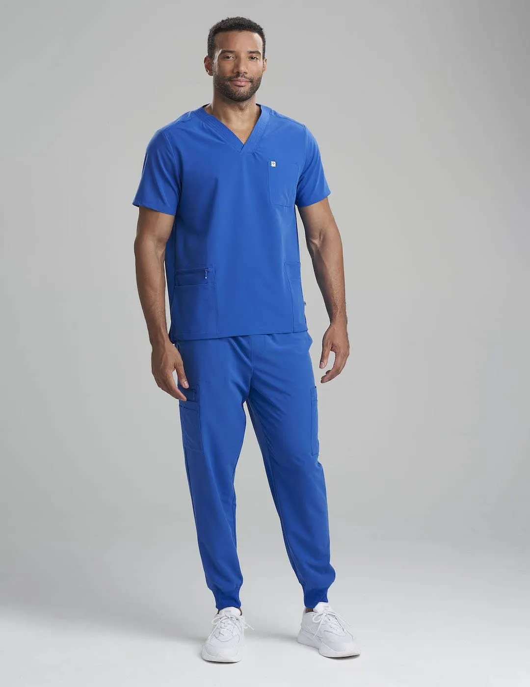 Mens Jogger Scrub Pants - Royal Blue