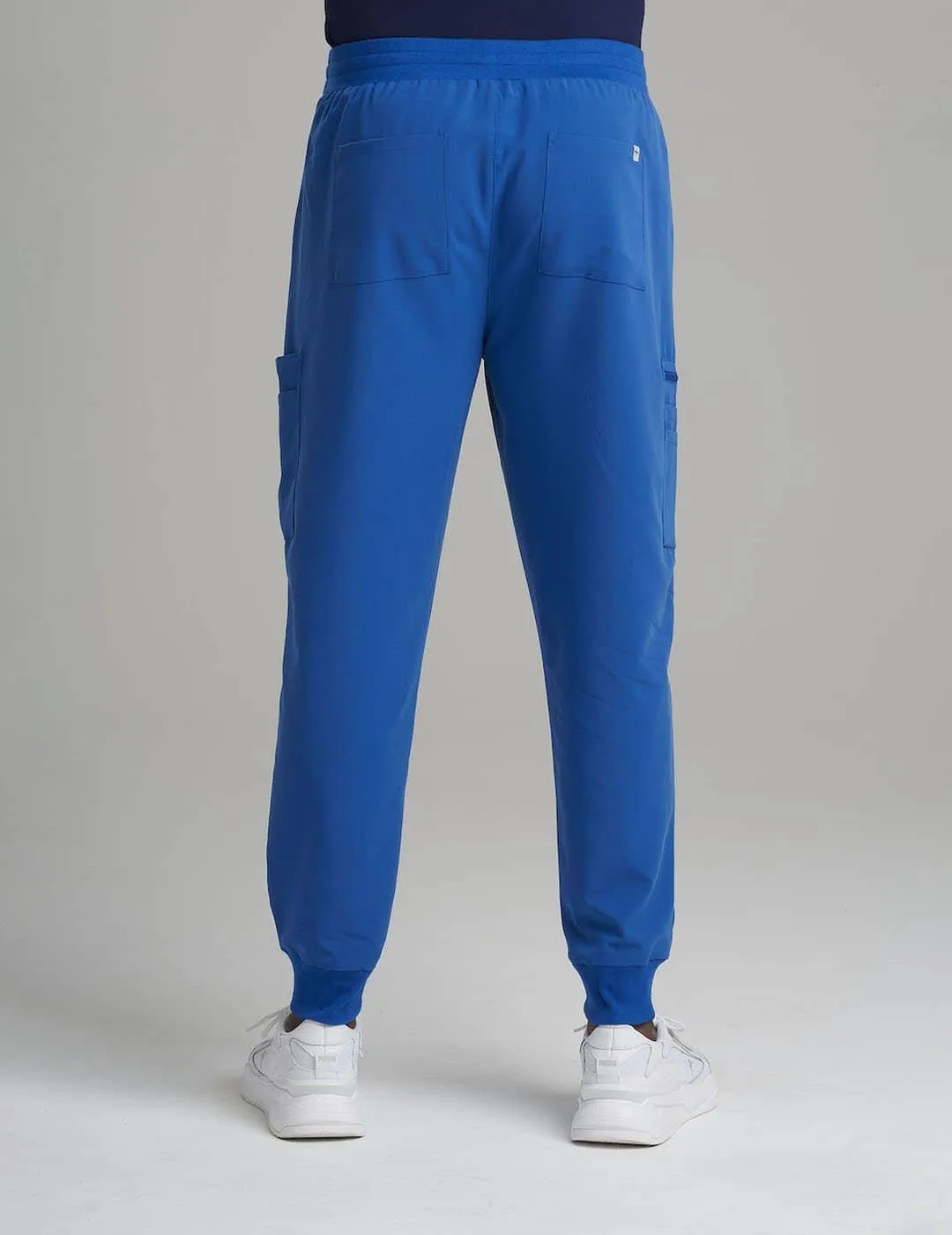 Mens Jogger Scrub Pants - Royal Blue
