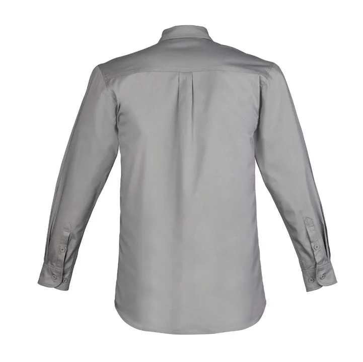 Mens Lightweight Tradie Long Sleeve Shirt by Syzmik Workwear - Style ZW121