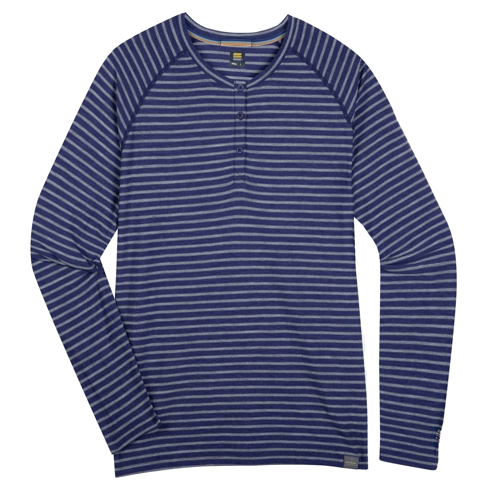 MEN'S MERINO 190 BASE LAYER LONG SLEEVE HENLEY