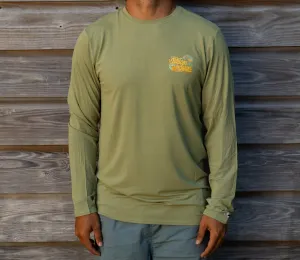 Men's Mucho Mahalo Tropic Comfort Natural UPF Crew