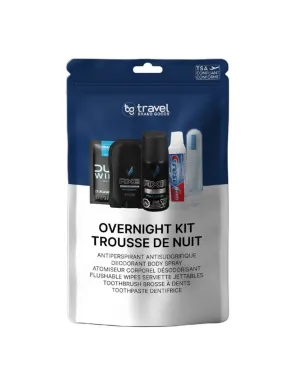 Men's Overnight Travel Kit 5pc
