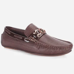 Mens "TEMAN" Comfort Slip On Moccasins