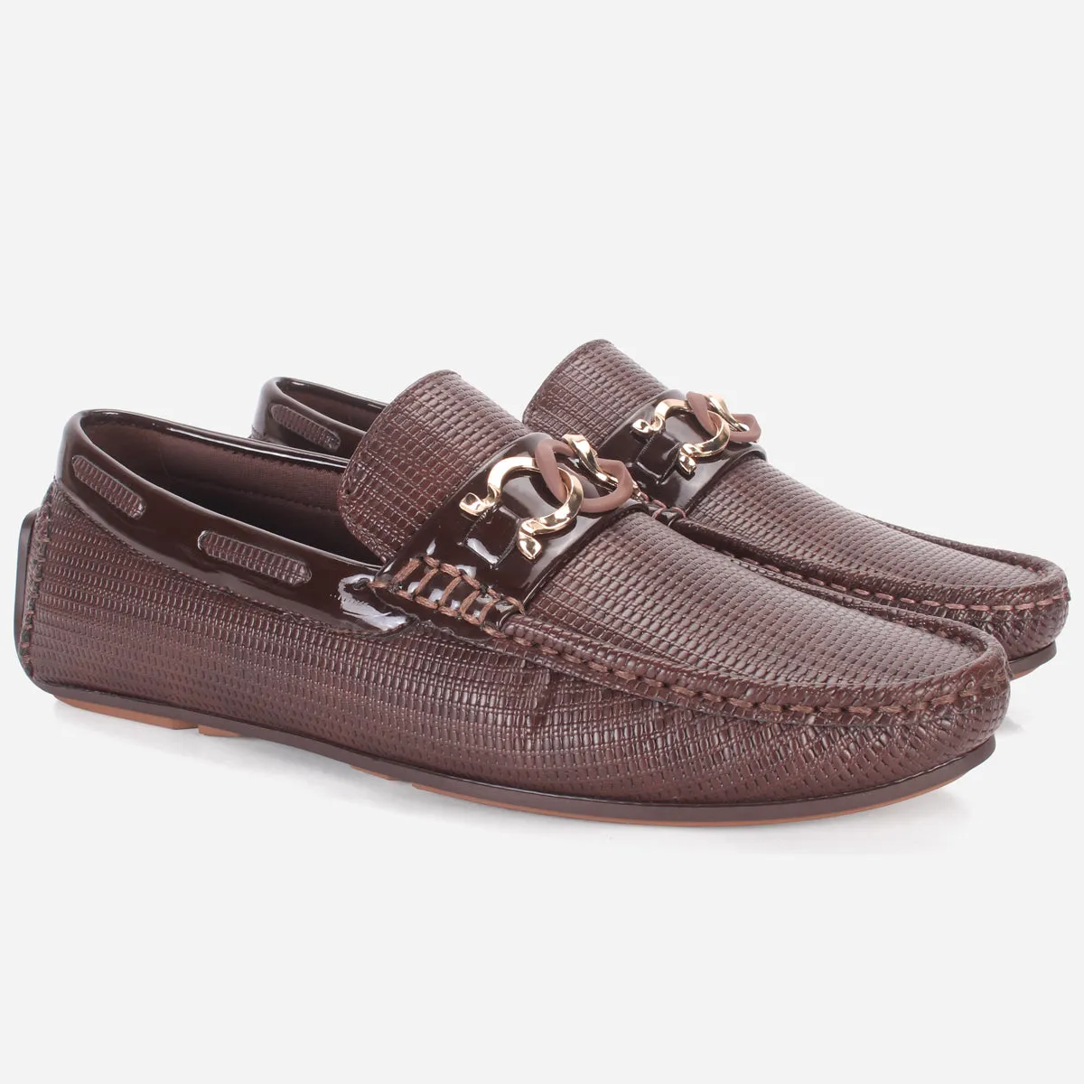 Mens "TEMAN" Comfort Slip On Moccasins