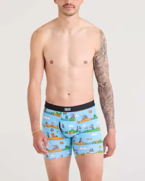 MEN'S SAXX VIBE XTRA SOFT COMFORT BOXER BRIEF 6" | OUT OF BOUNDS - BLUE