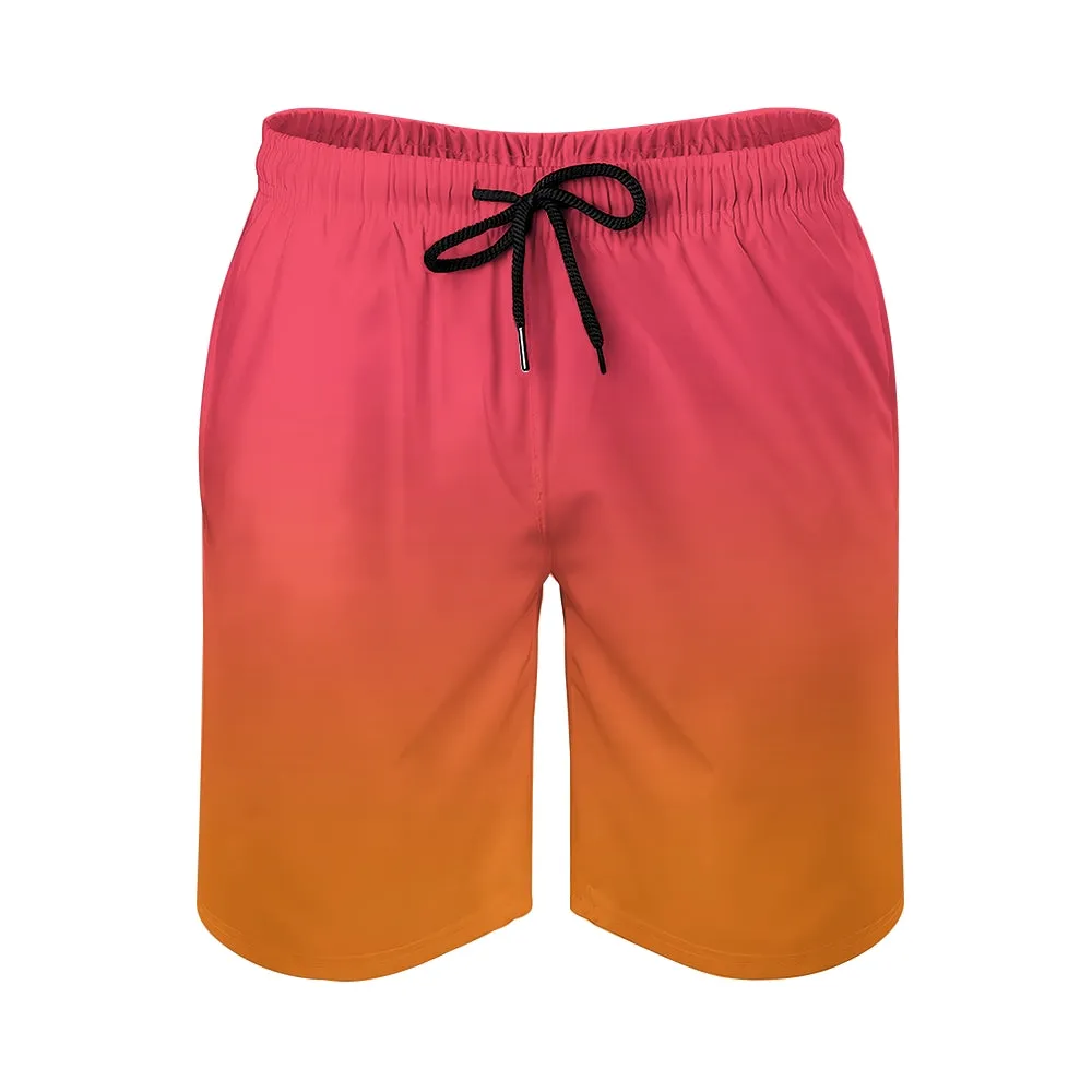 Men's Solid Colors And Gradients Shorts 2312000427