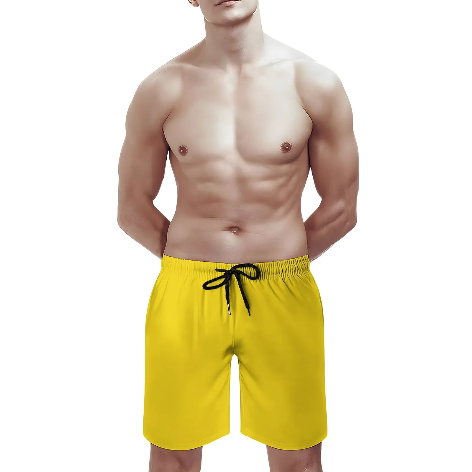 Men's Solid Colors And Gradients Shorts 2312000427