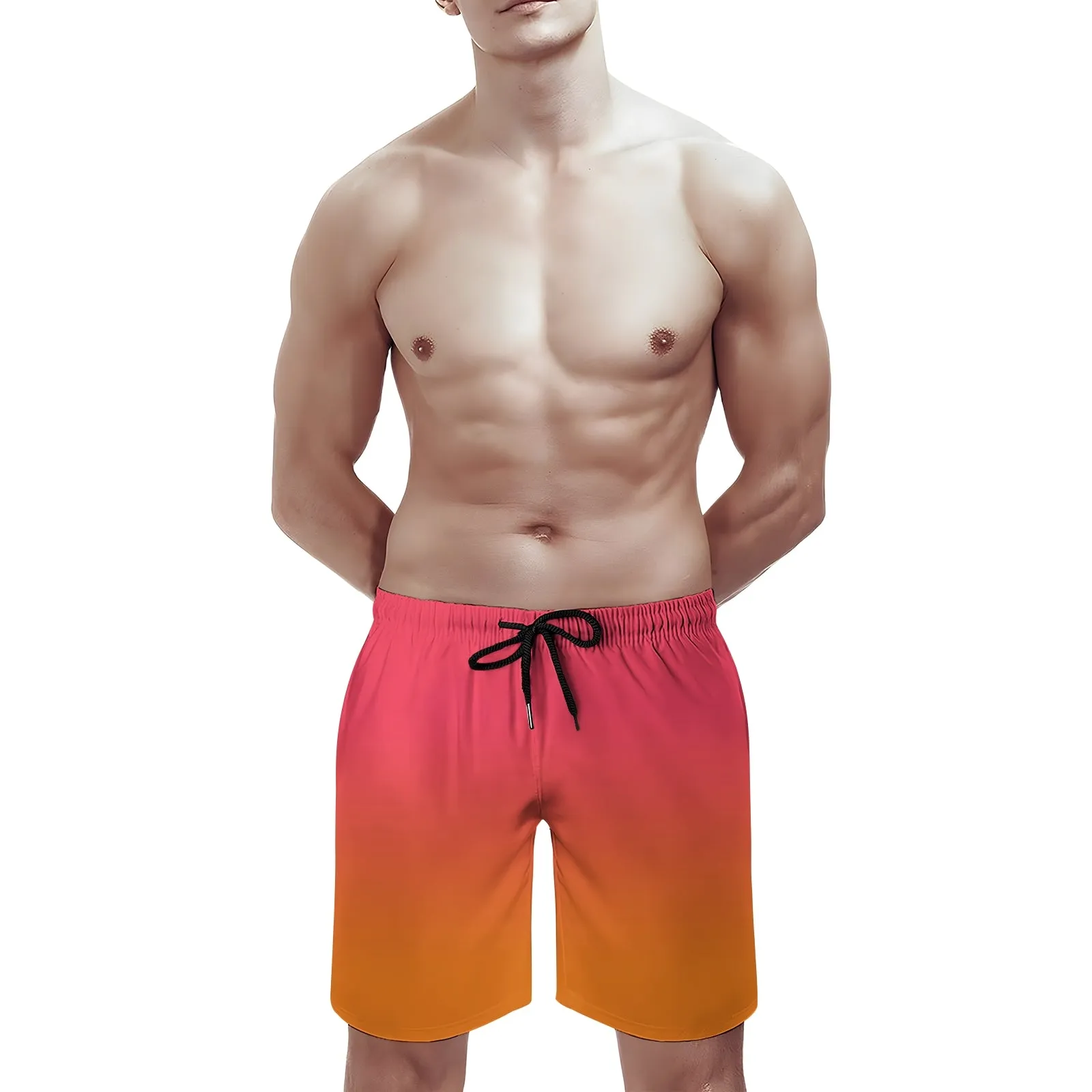 Men's Solid Colors And Gradients Shorts 2312000427