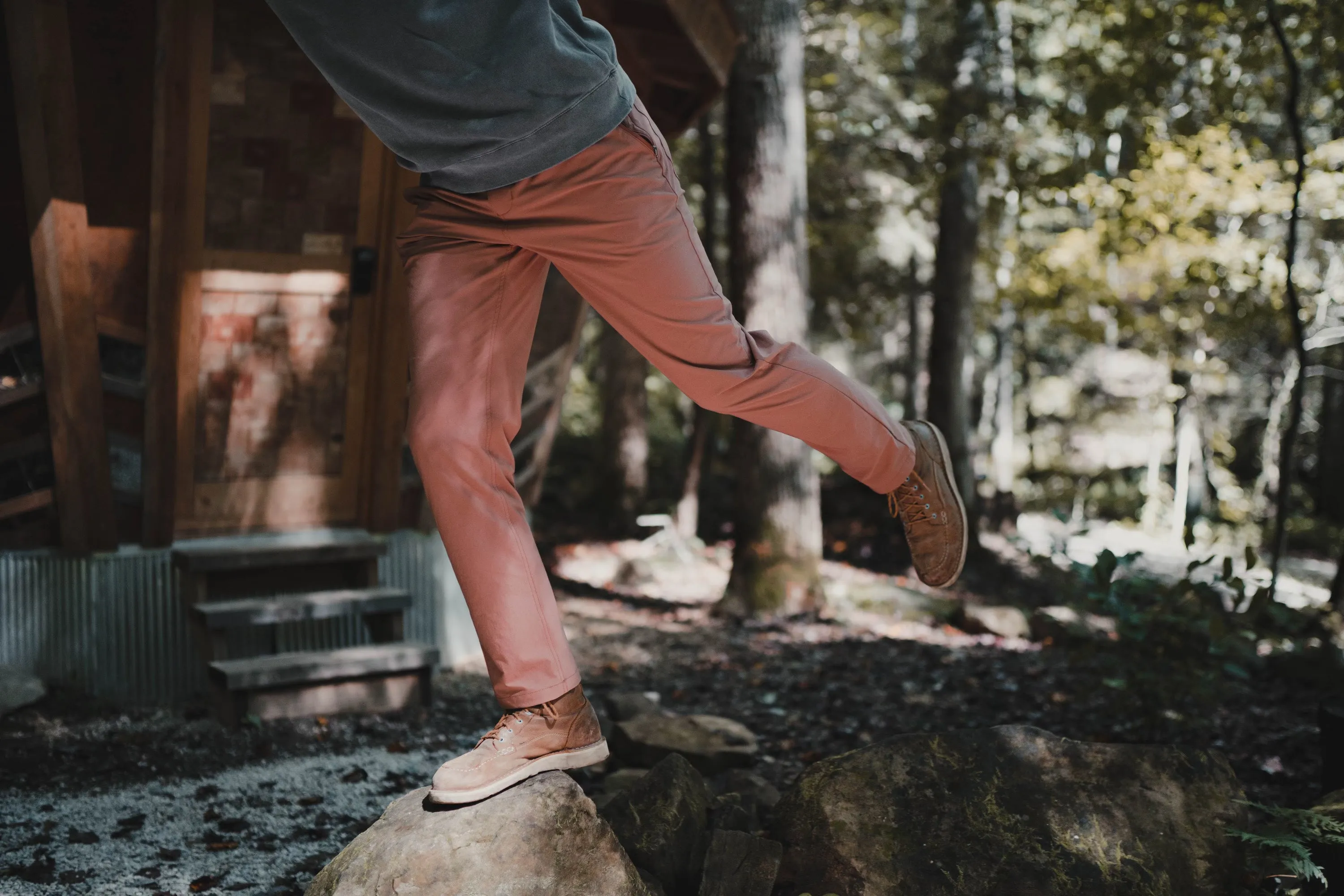 Men's Stretch Tech Pant (Rust)