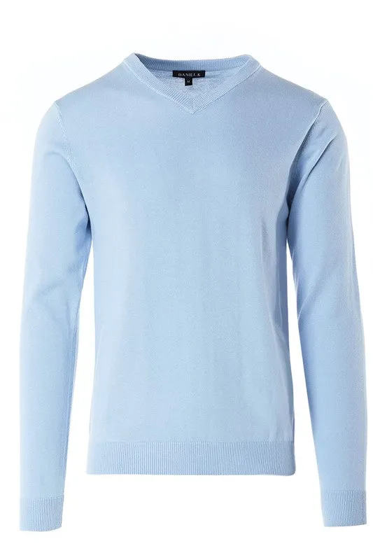 Mens V Neck Sweater