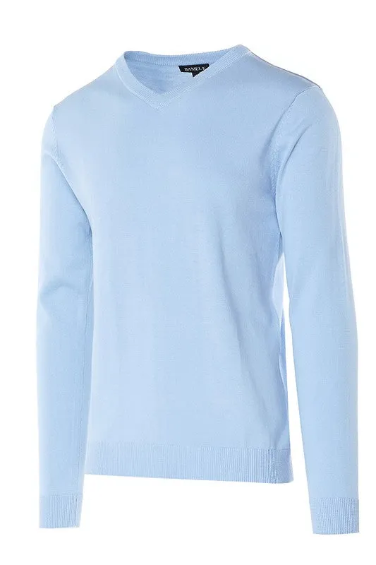 Mens V Neck Sweater