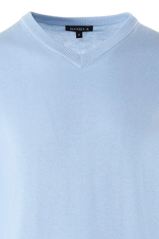 Mens V Neck Sweater